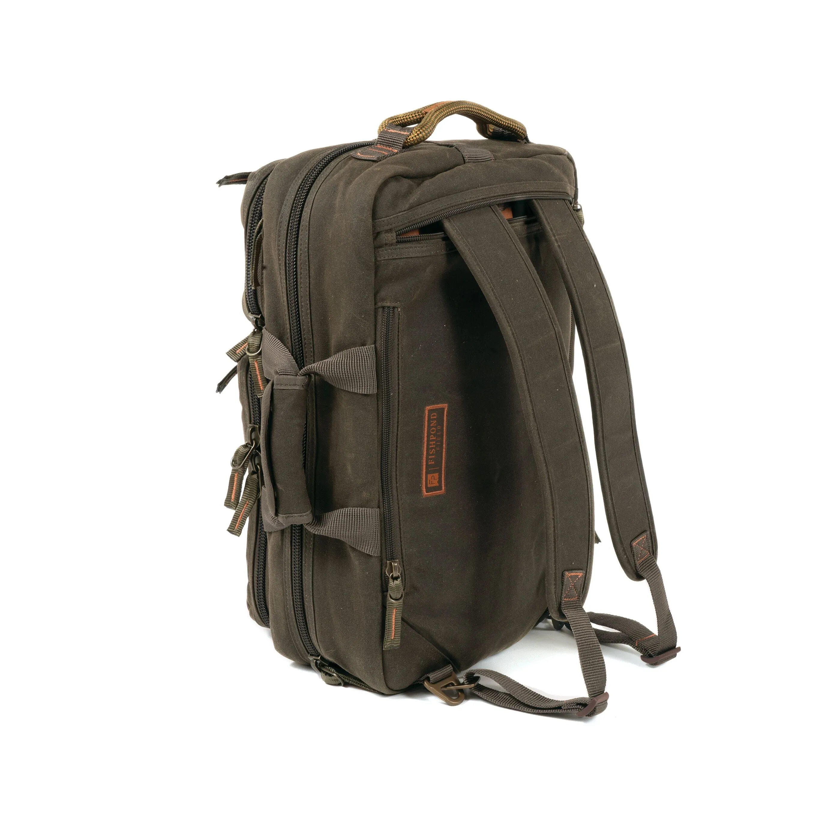 Fishpond Boulder Briefcase Peat Moss