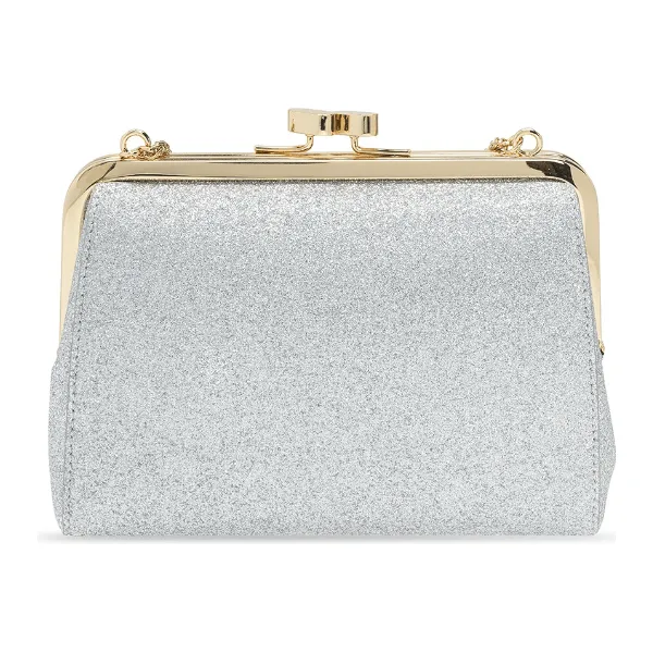 Furla Evening Mini Clutch Bag - Argento Silver