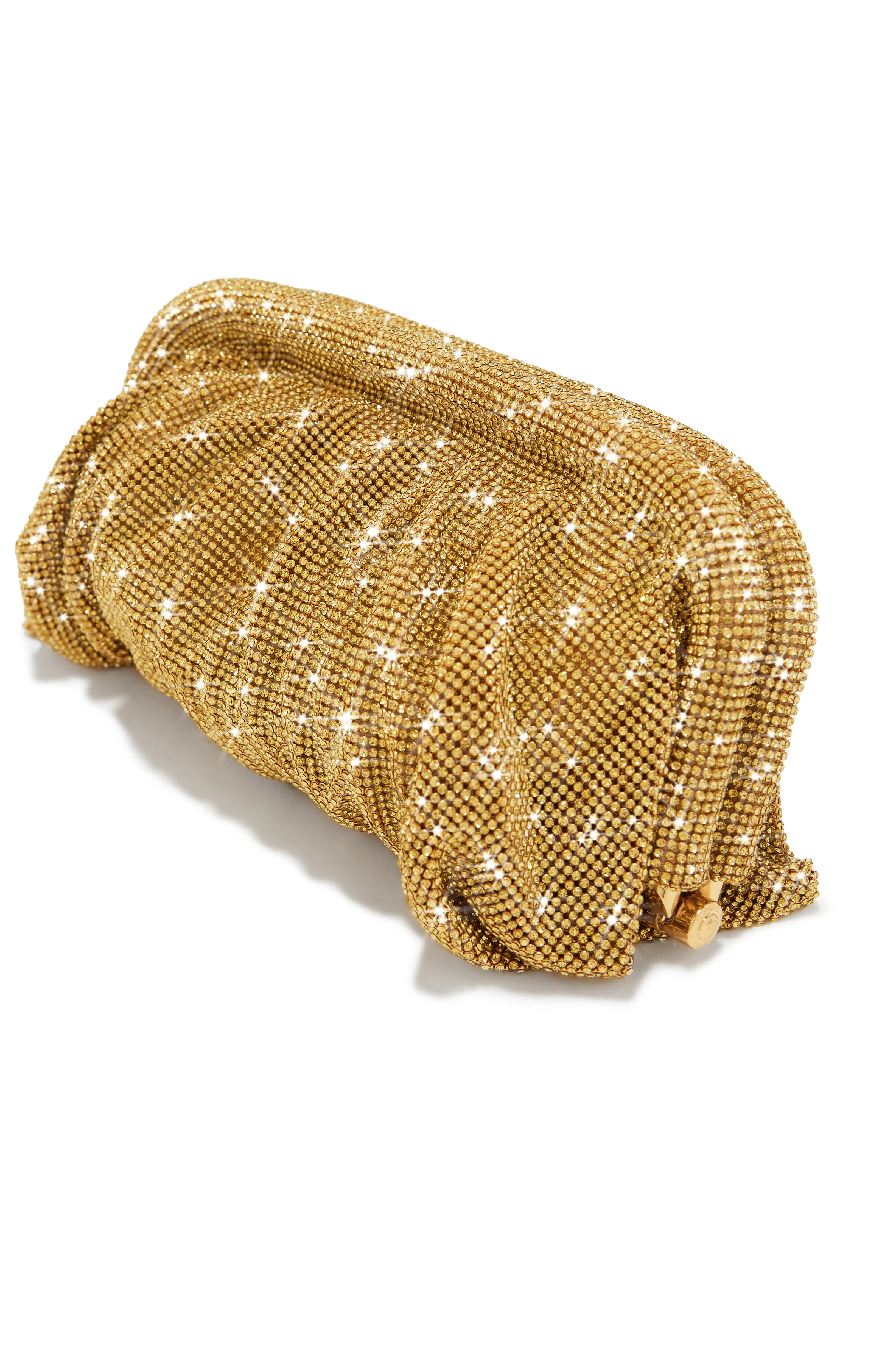 Gala Nights Embellished Clutch Bag - Gold