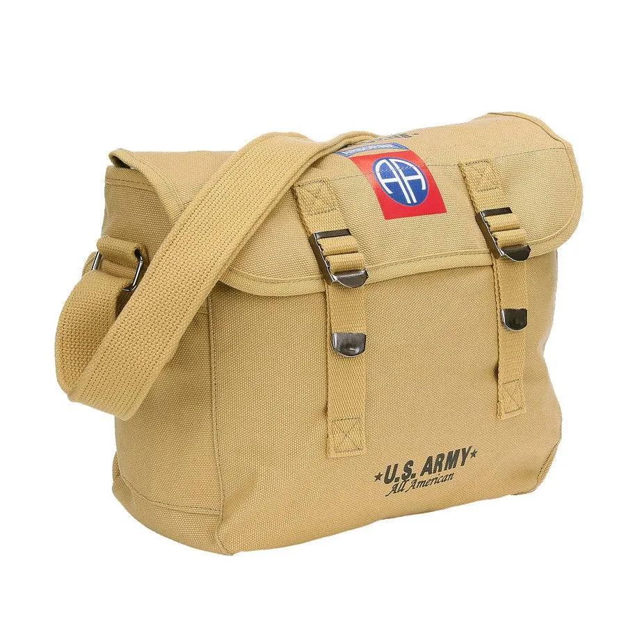 Geanta Camvas Shoulder Bag 82Nd Airborne Coyote