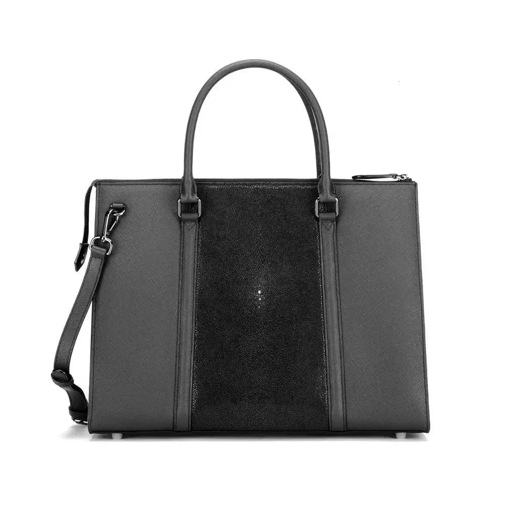 GenuinePearl Stingray Leather Briefcase For Men