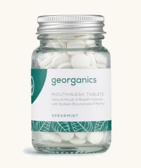 Georganics Natural Mouthwash Tablets - Spearmint