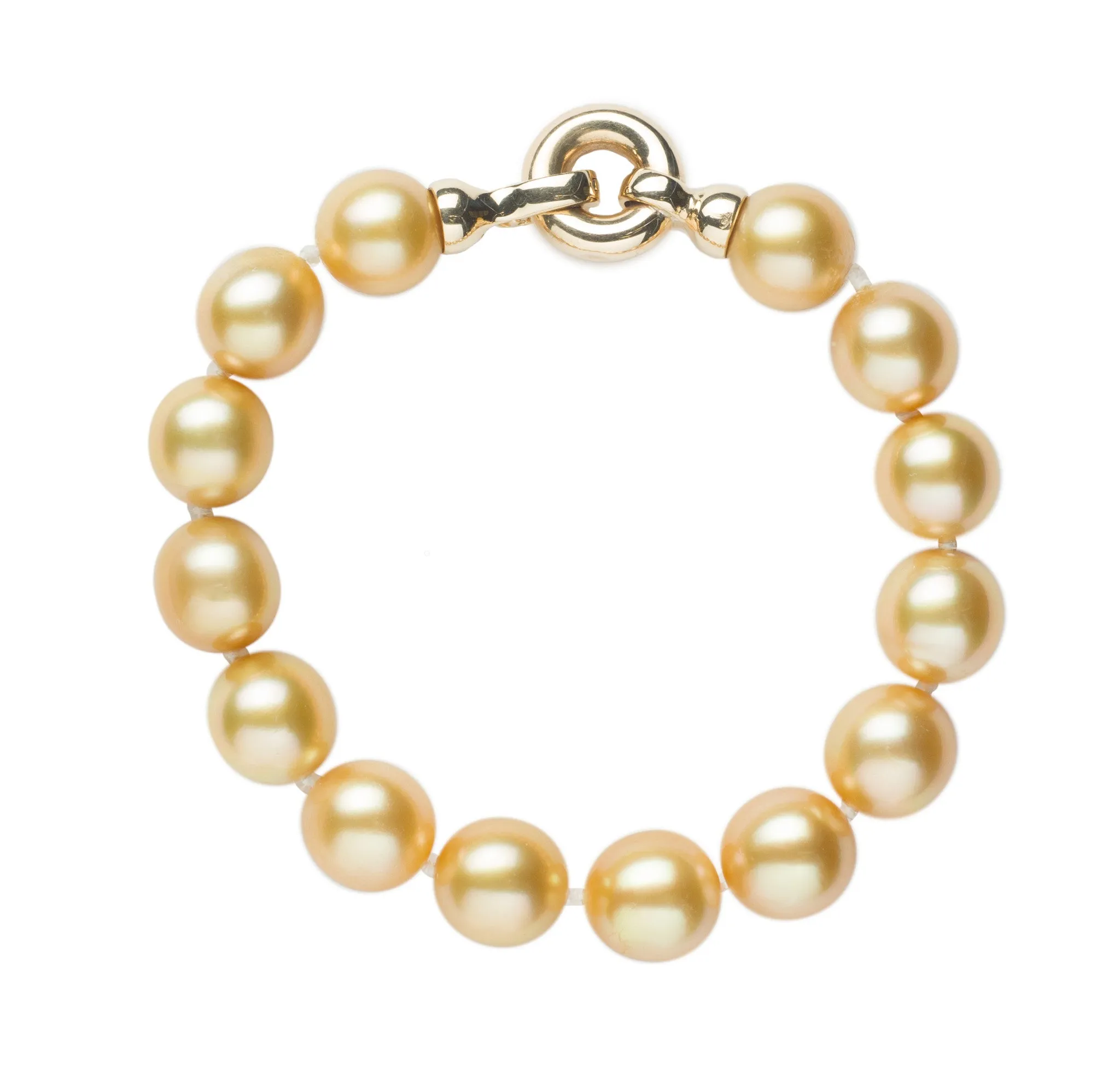 Golden South Sea Pearl Bracelet