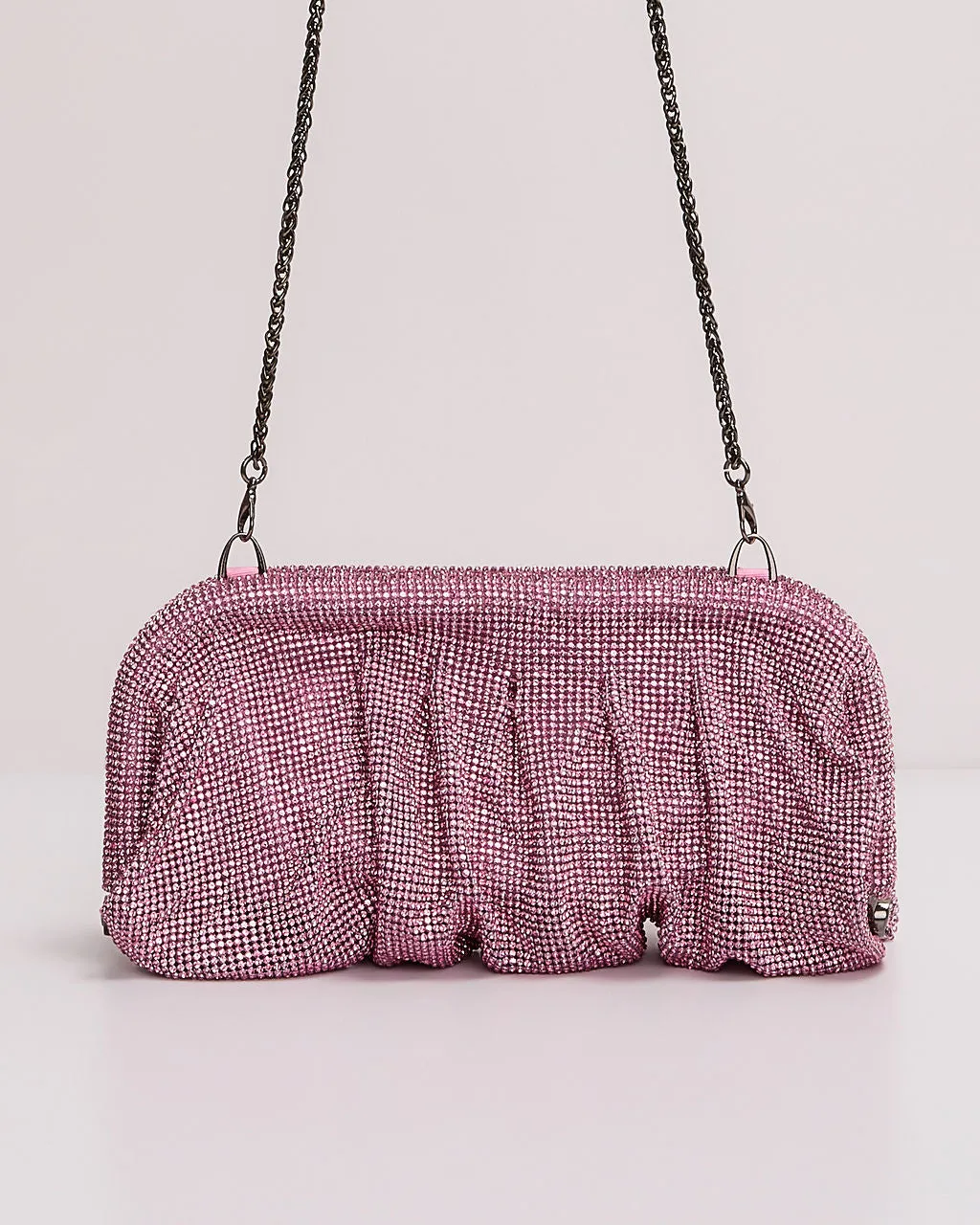 Grand Entrance Rhinestone Clutch