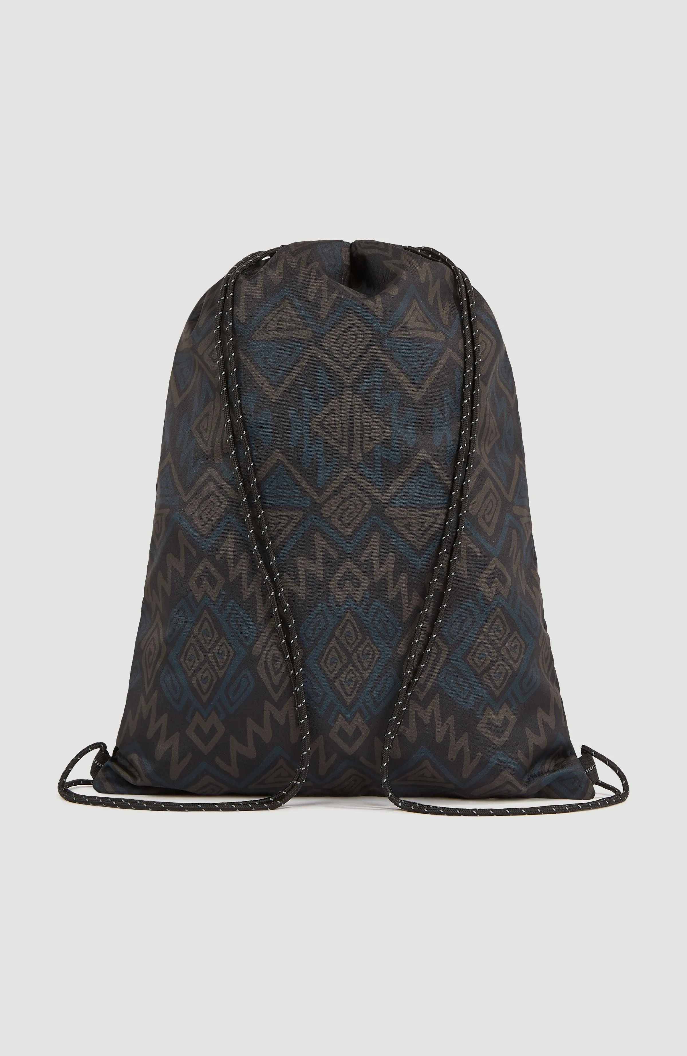 Gym Sack | Black Retro Ikat