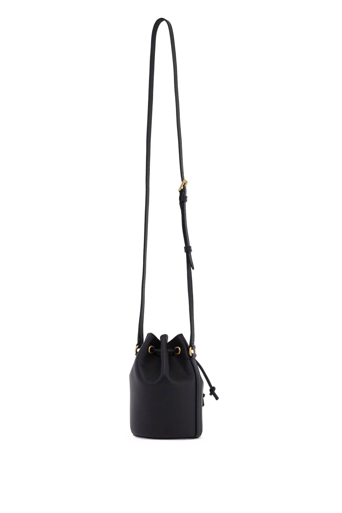 Hammered Leather Bucket Bag