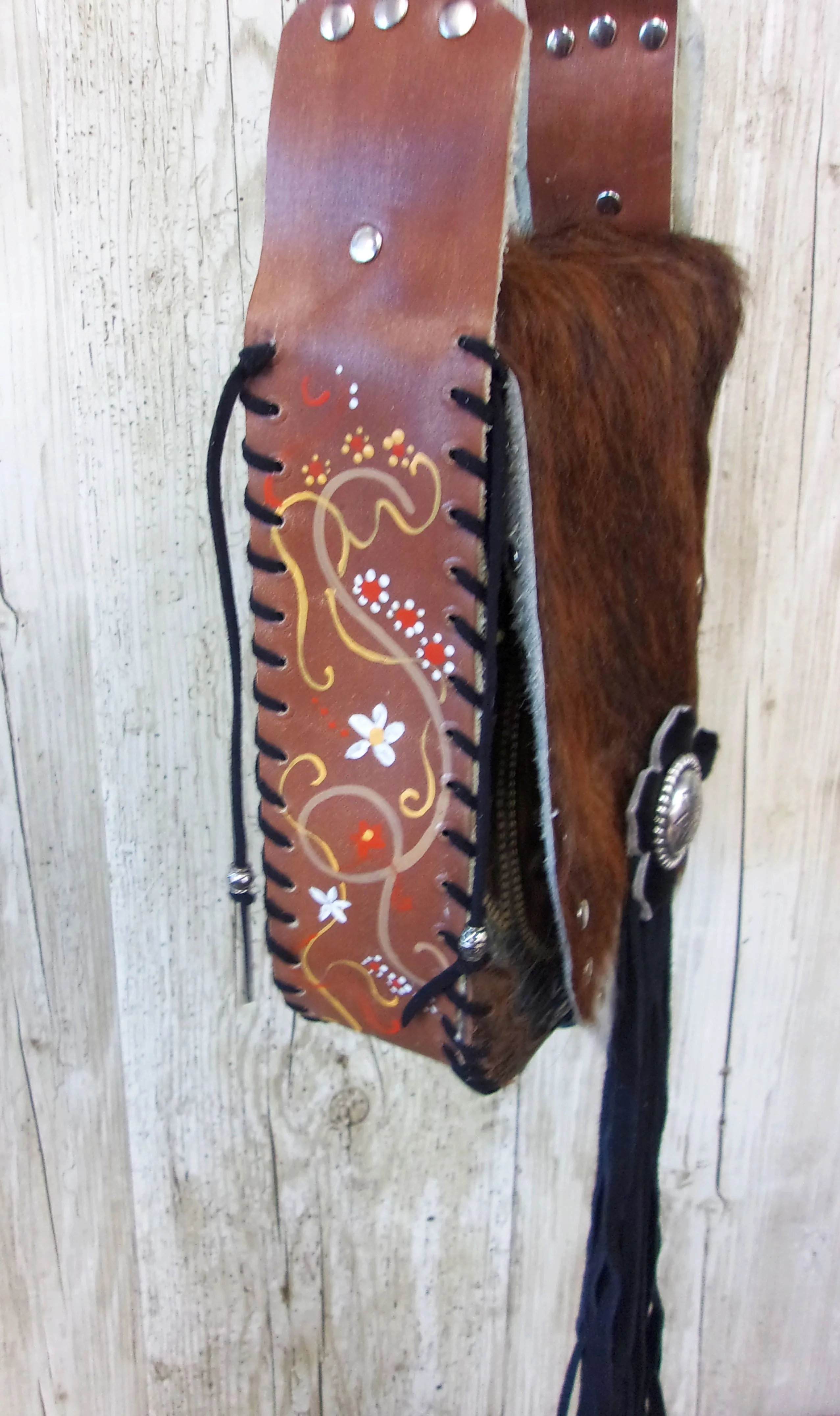 Hand-Painted Boho Bag P07