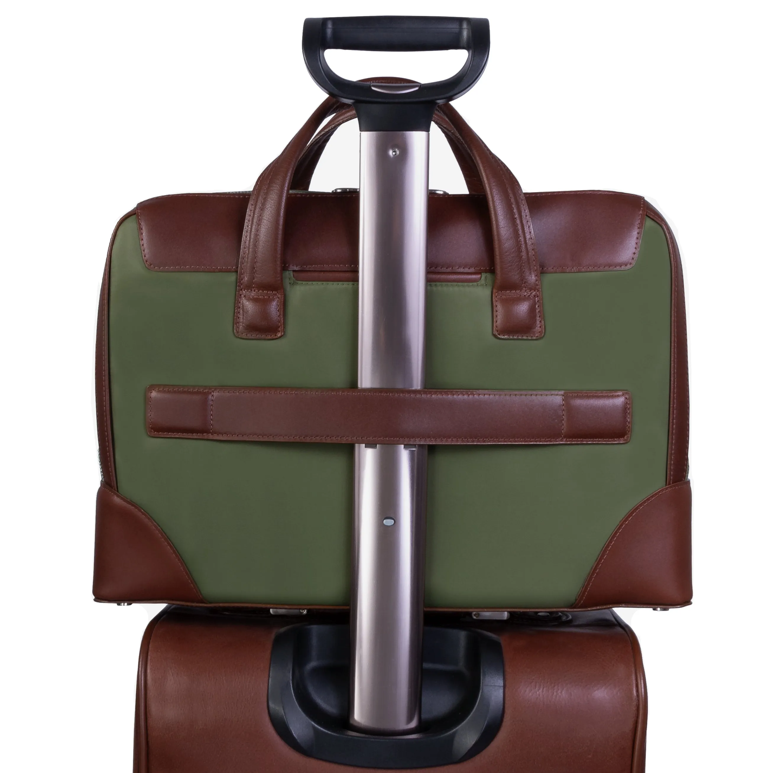 HARPSWELL | 17” Nylon Dual-Compartment Laptop Briefcase