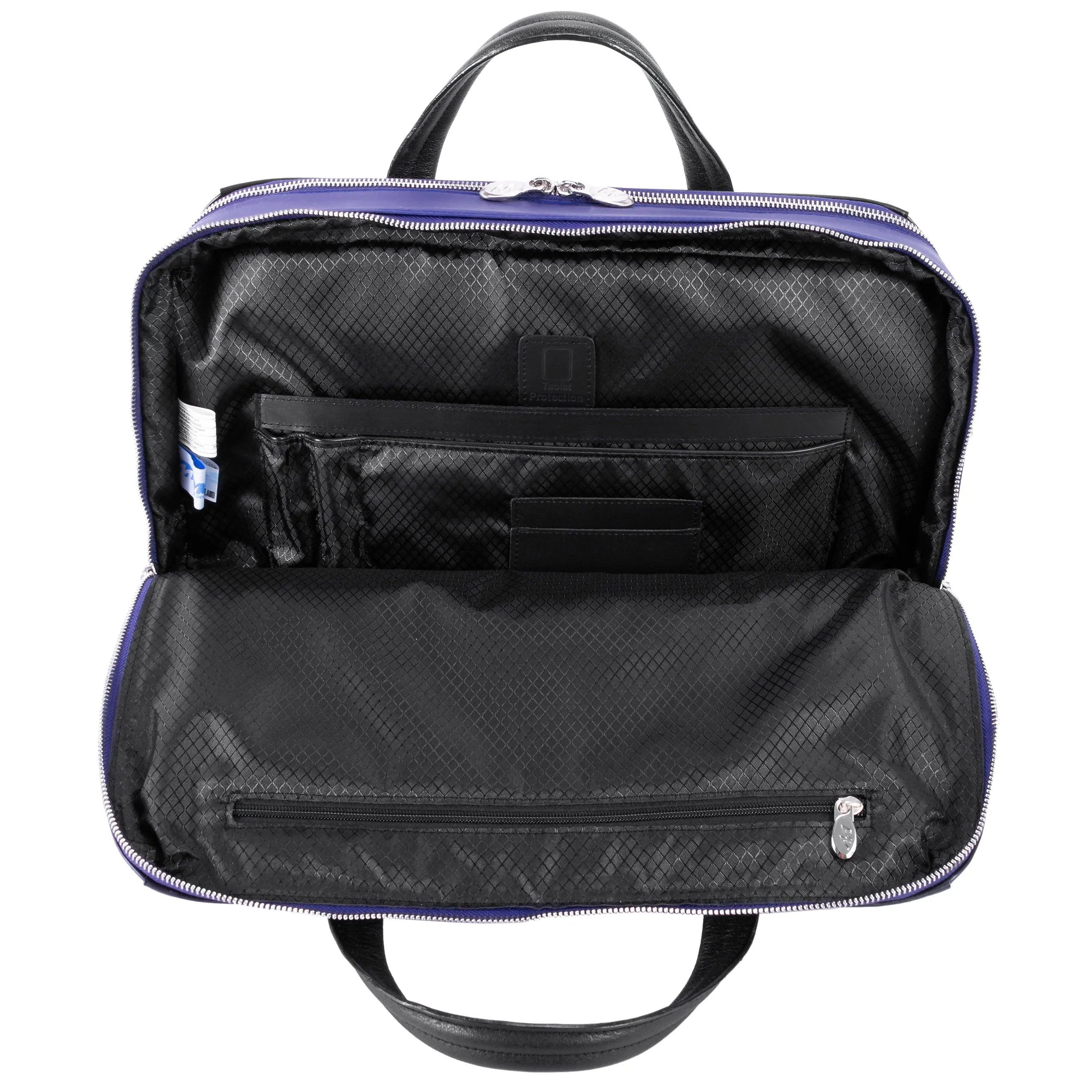 HARPSWELL | 17” Nylon Dual-Compartment Laptop Briefcase