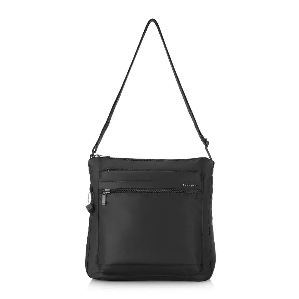 Hedgren Fanzine Vertical Crossbody RFID Bag Black