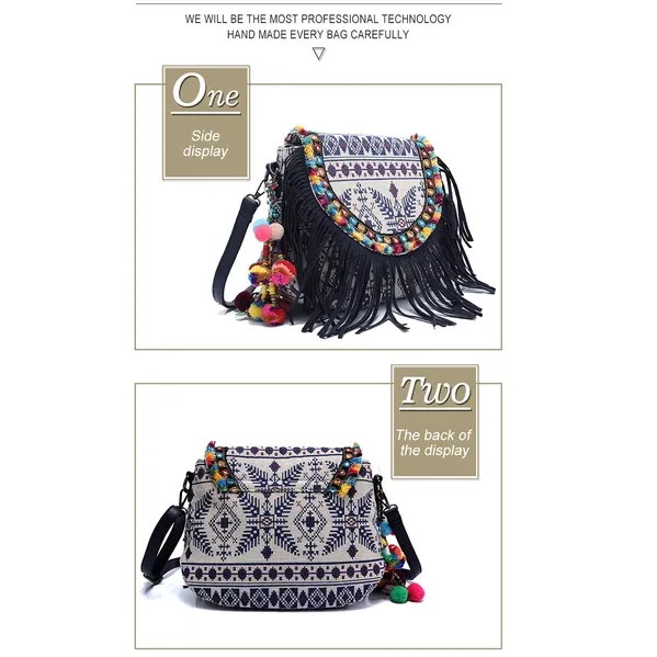 Hippie Fringe Shoulder Bag