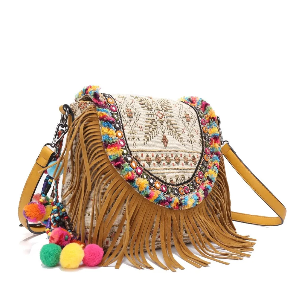 Hippie Fringe Shoulder Bag