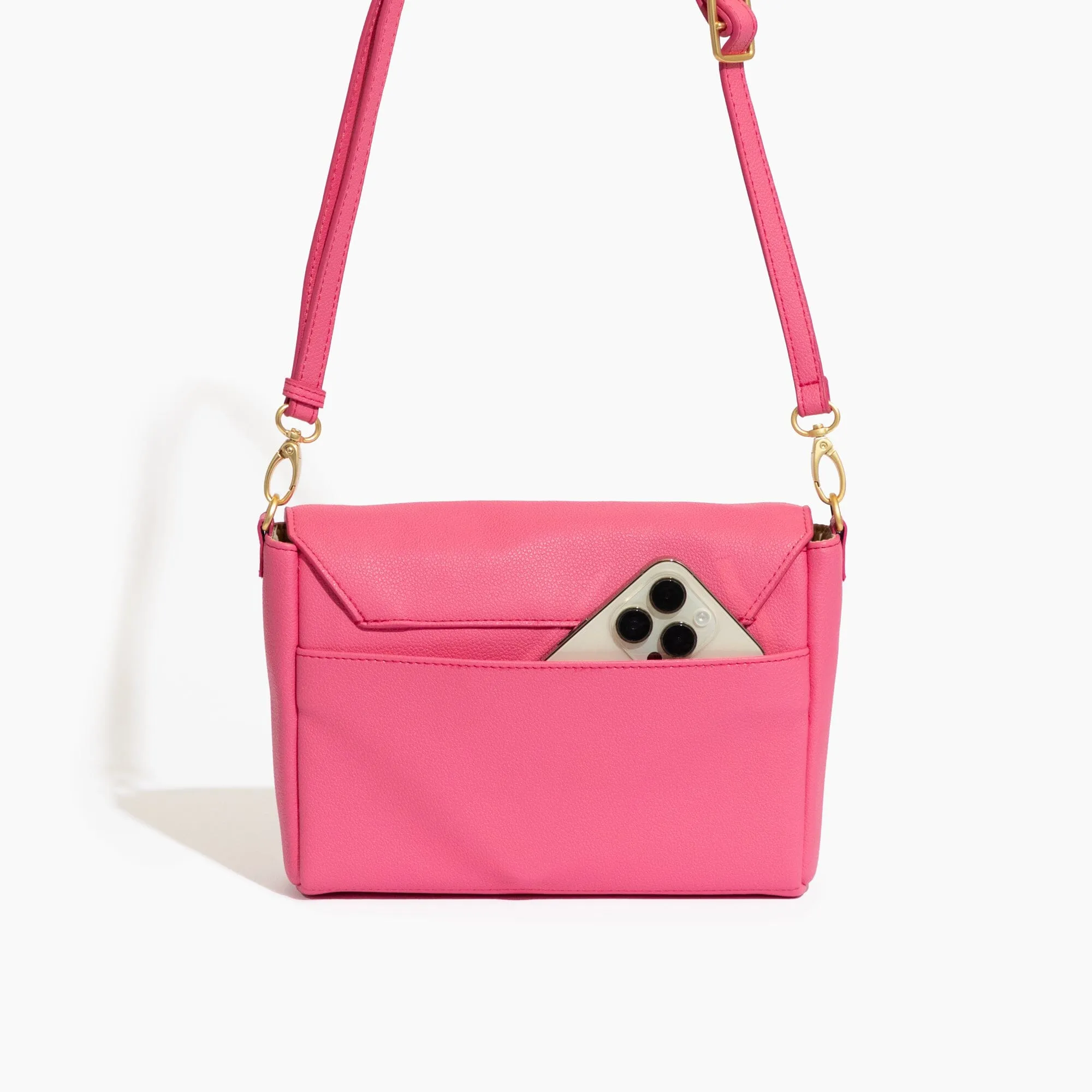 Hot Pink Classic Crossbody