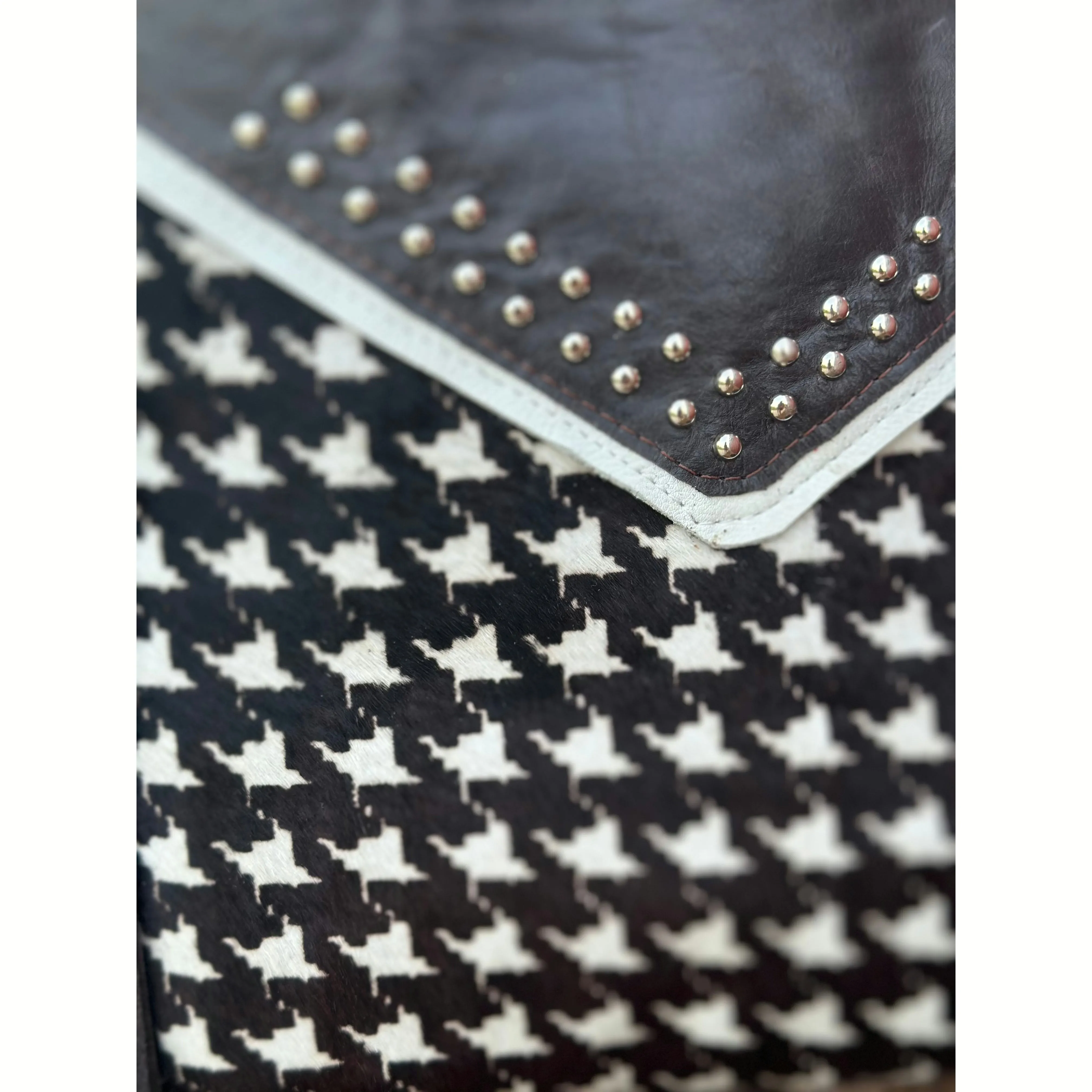 Houndstooth Purse