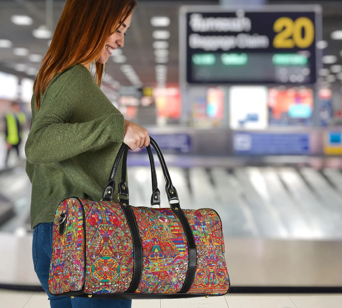 Infinite Mandala Travel Bag | Lachlan Wardlaw