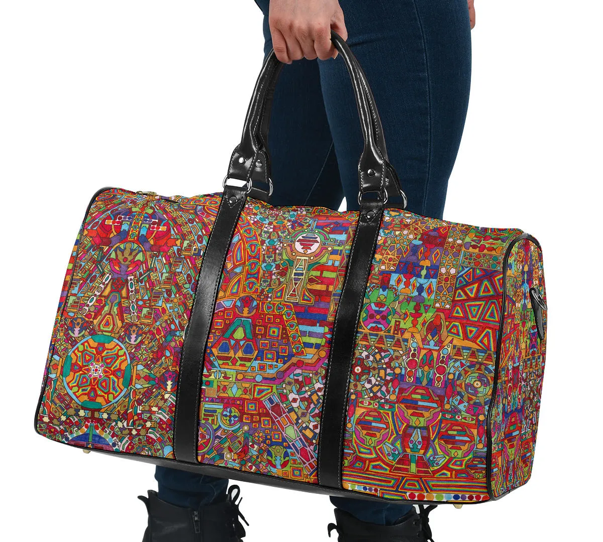 Infinite Mandala Travel Bag | Lachlan Wardlaw