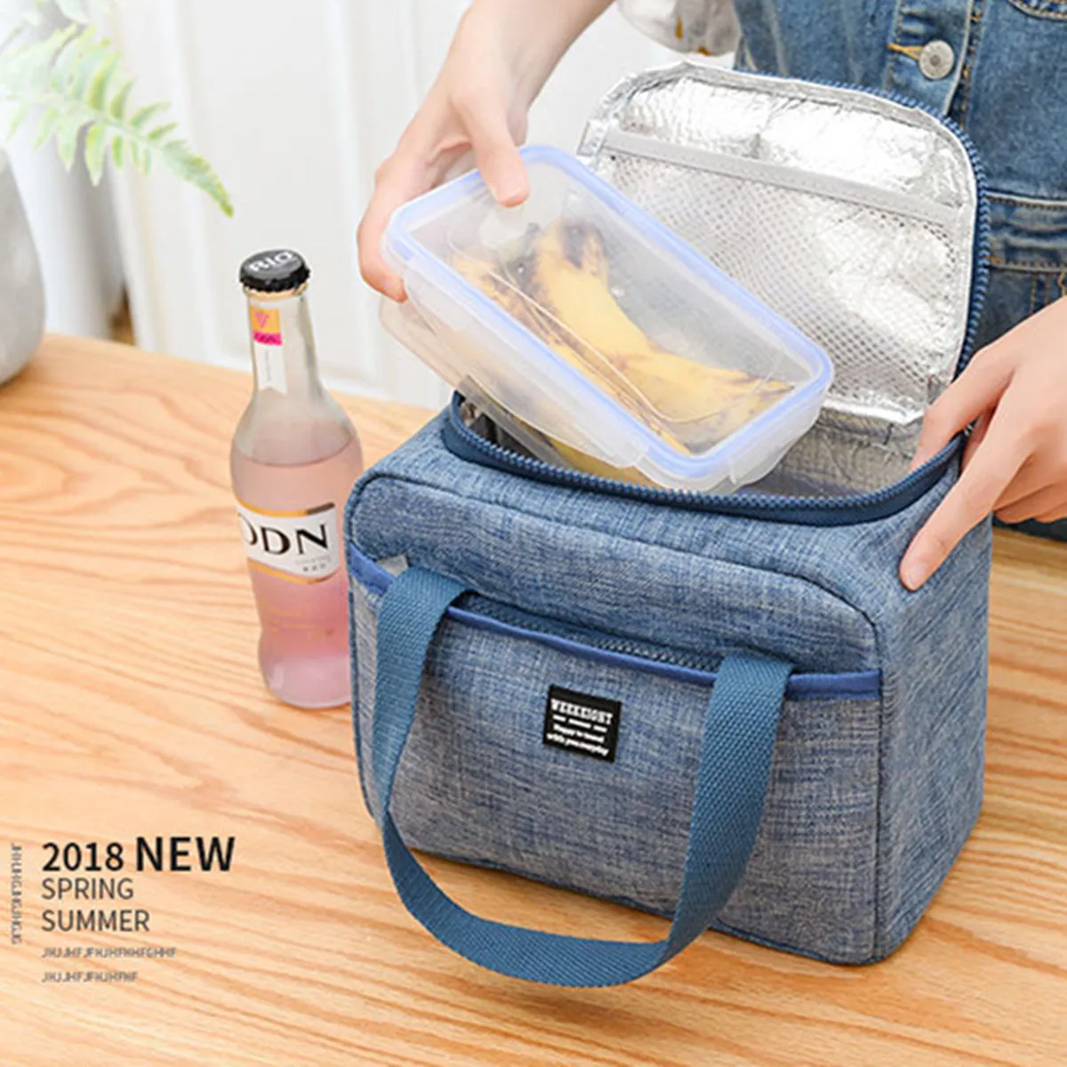 Insulated Lunch Bag Soft Cooler Bag Waterproof Thermal