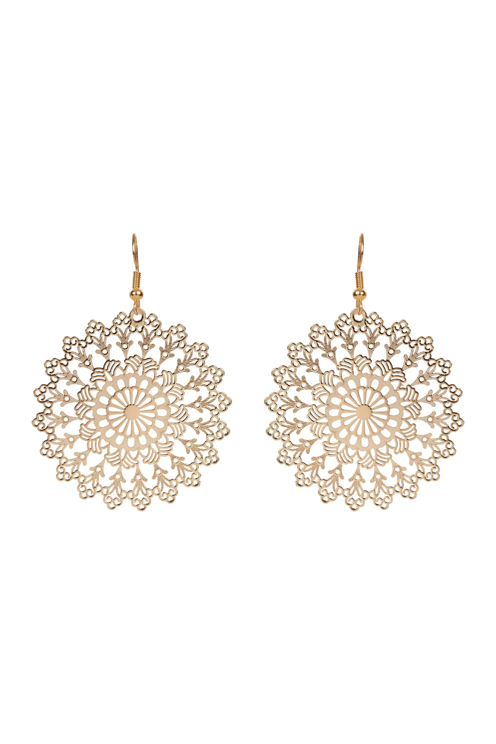 Irula Mandala Earring - Gold