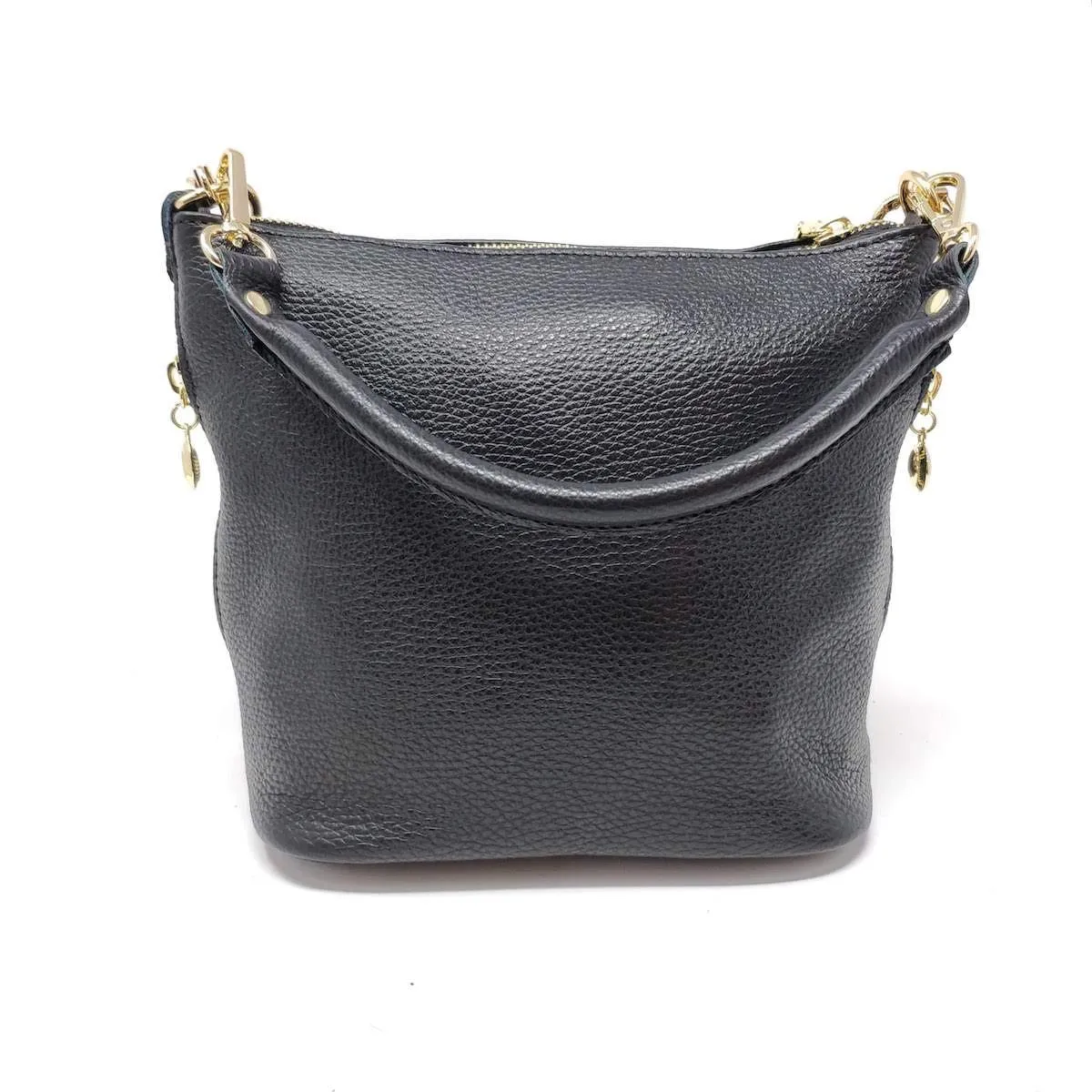 Italian Leather Bucket Purse