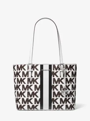 Jet Set Travel Medium Logo Stripe Tote Bag