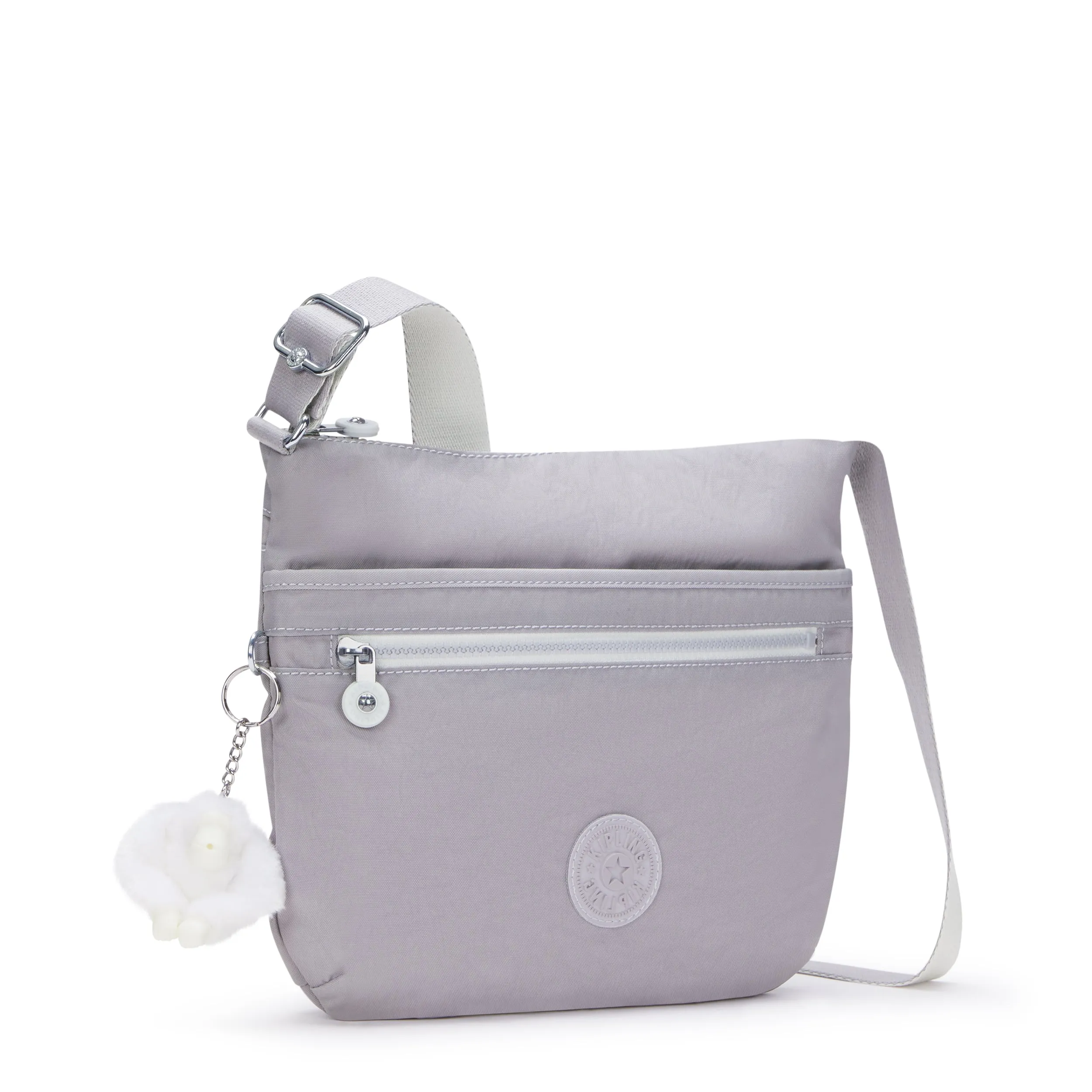 Kipling Arto Tender Grey Medium Crossbody Bag C219911-1FB