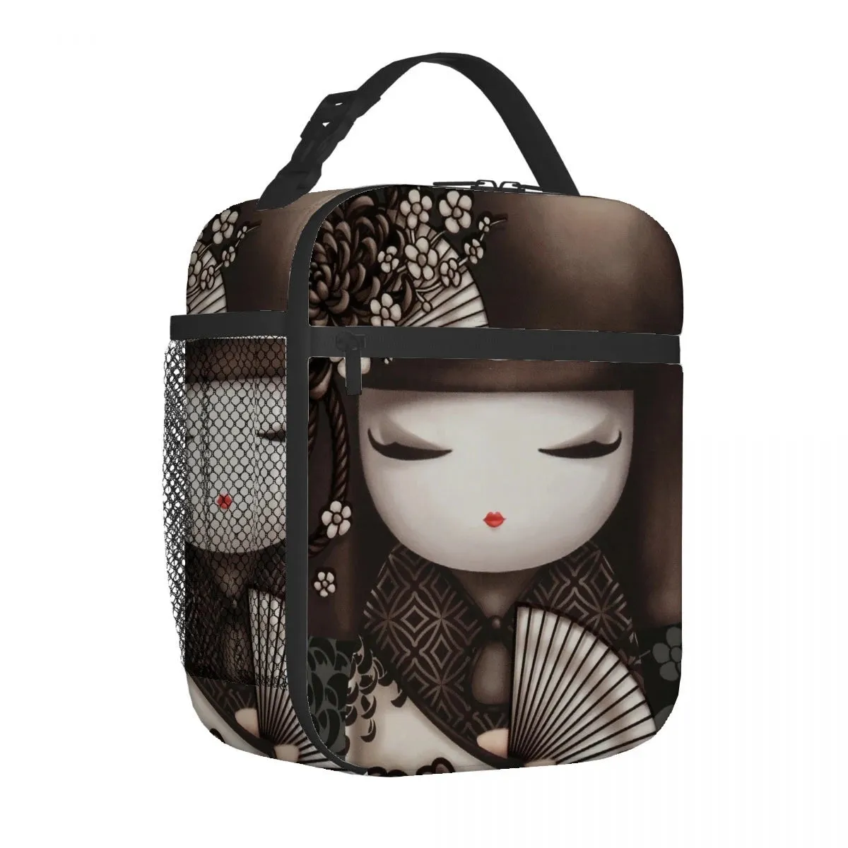 Kokeshi Doll Insulated Lunch Bags