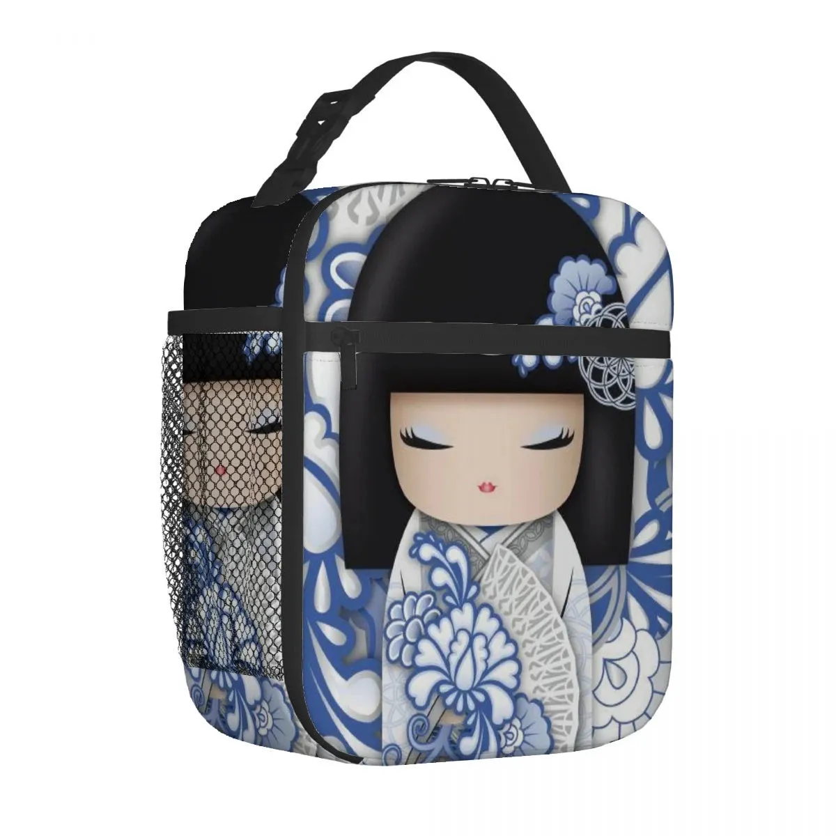 Kokeshi Doll Insulated Lunch Bags