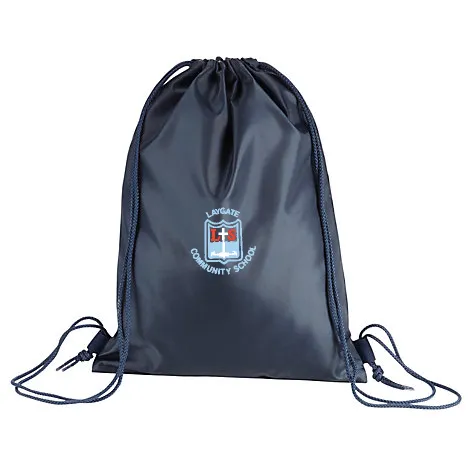 Laygate Community School Navy Gym Bag