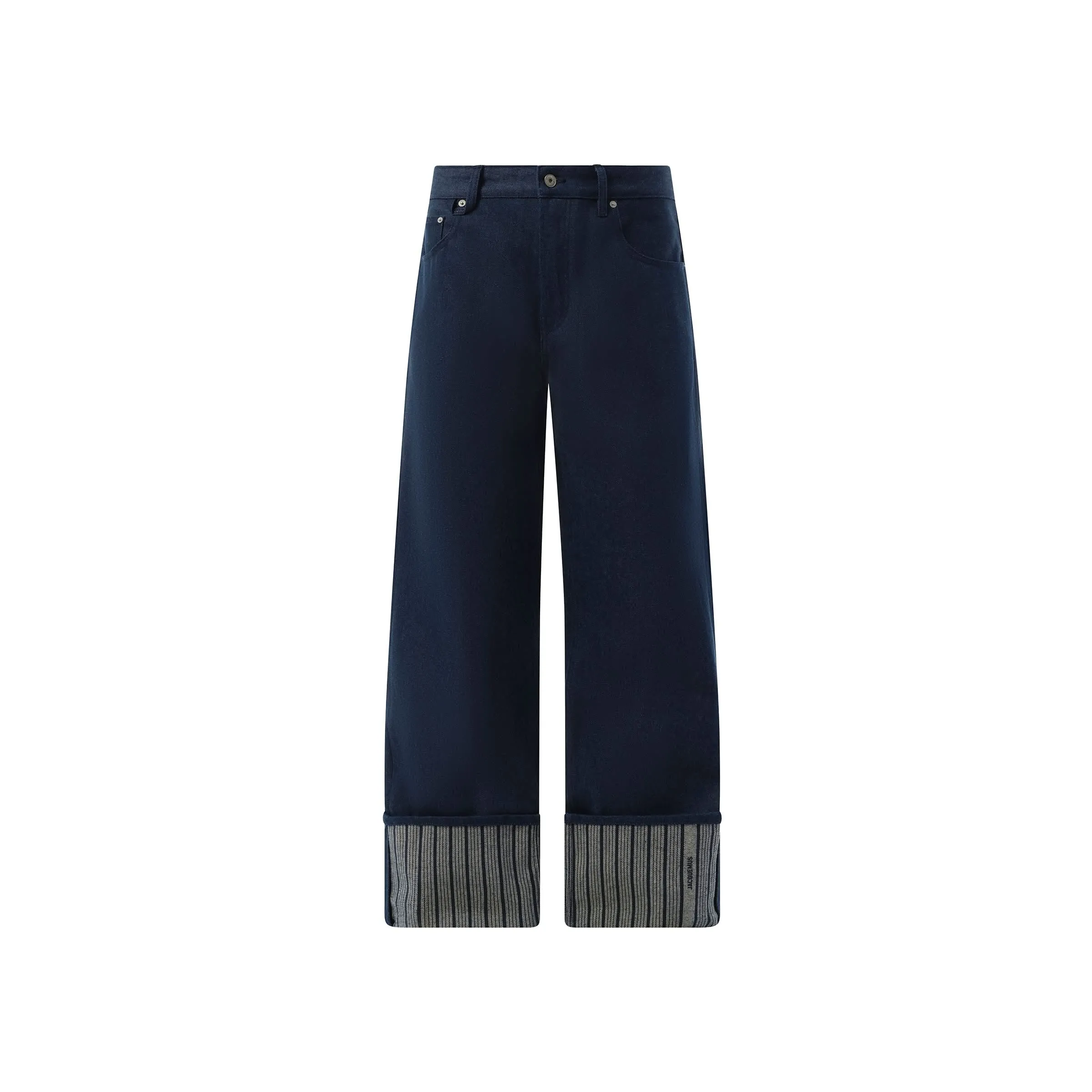 Le De-Nimes Large in Navy/Navy Stripe