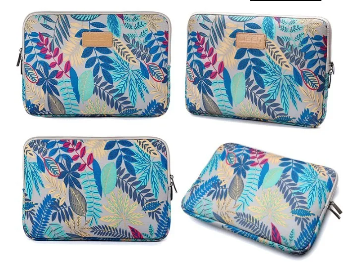 LISEN Colorful Leaf Notebook Sleeve Bag   Inch 15.6 Inch Computer Bag