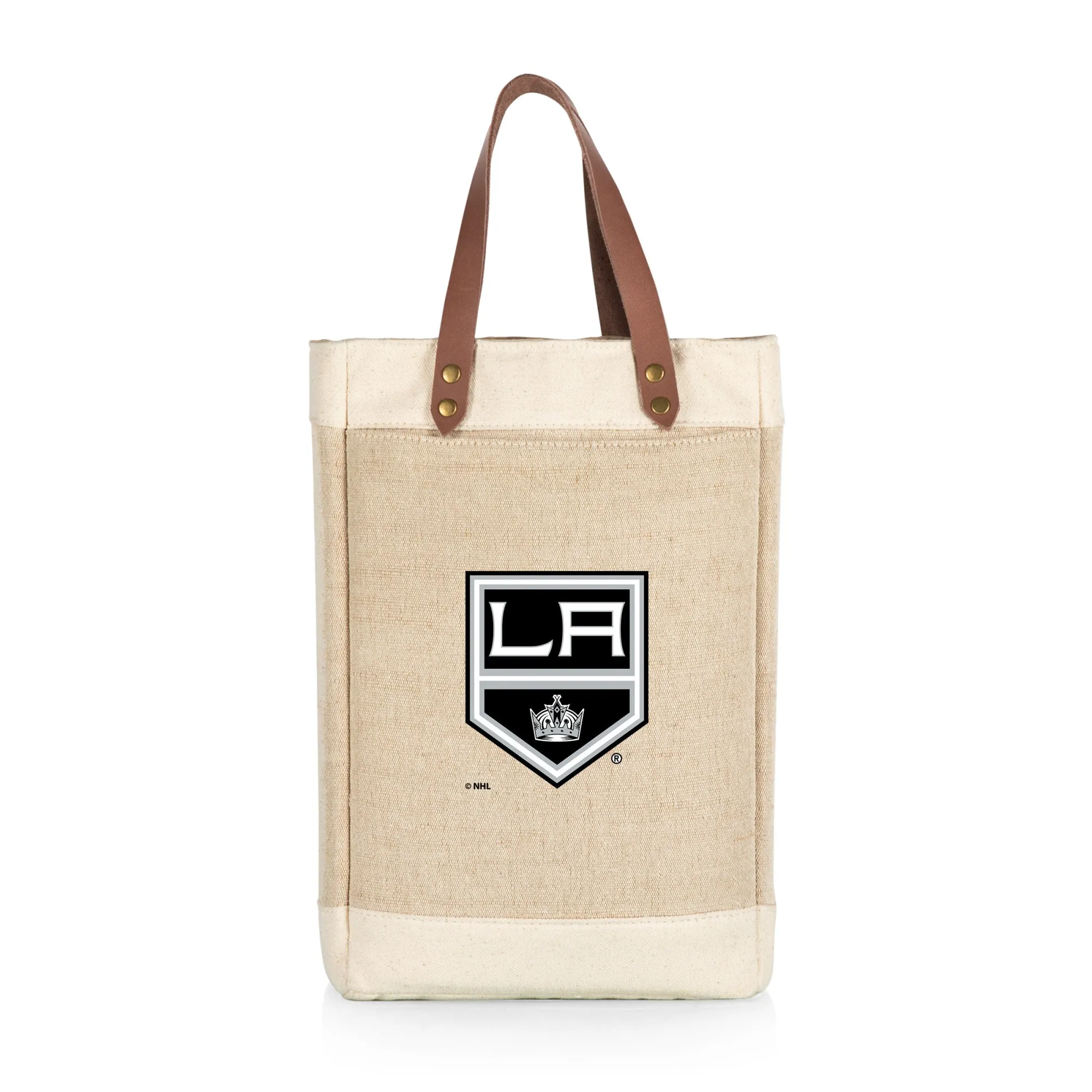 Los Angeles Kings - Pinot Jute 2 Bottle Insulated Wine Bag