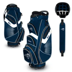 Los Angeles Rams WinCraft "The Bucket II" 14-Way Cooler Cart Golf Bag