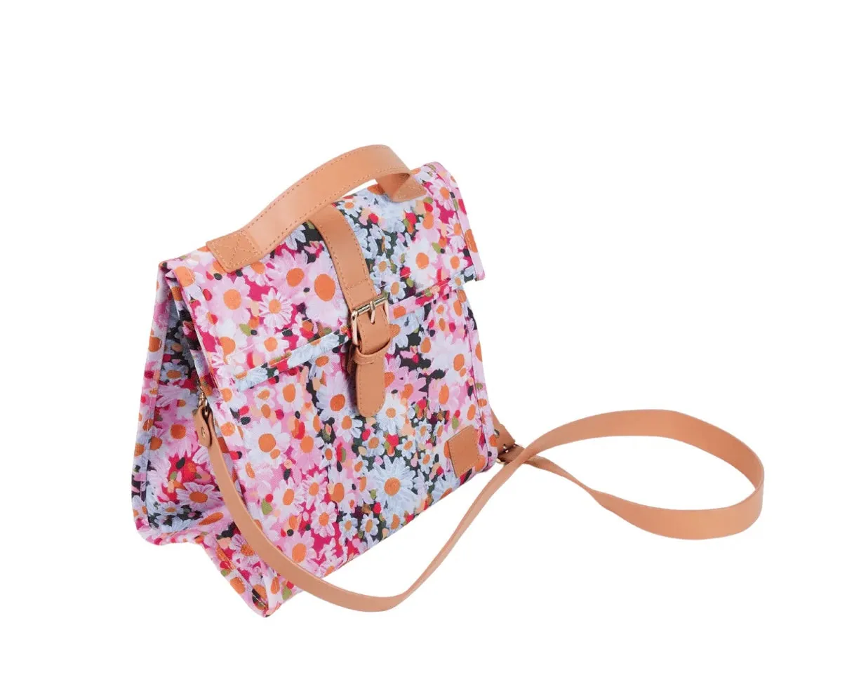 Lunch Satchel - Daisy Days by The Somewhere Co