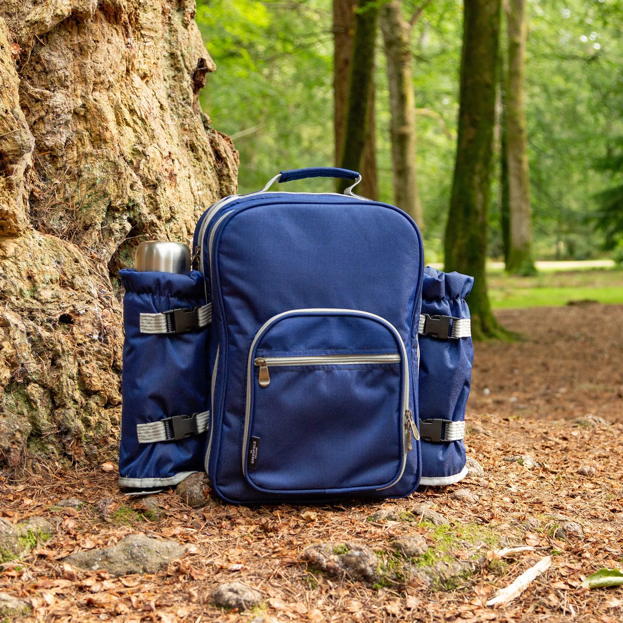 Luxury Picnic Backpack Hamper for Four People