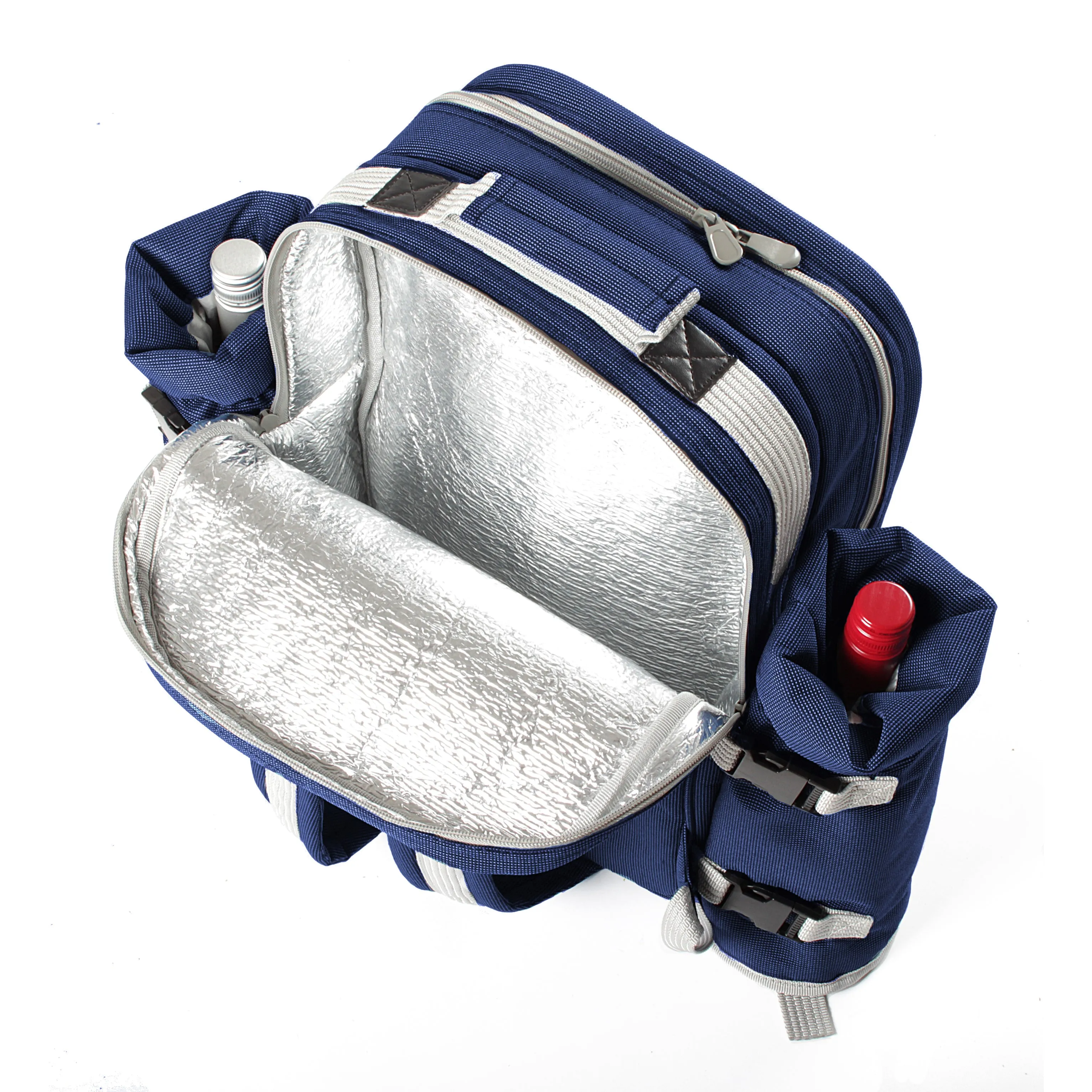 Luxury Picnic Backpack Hamper for Four People