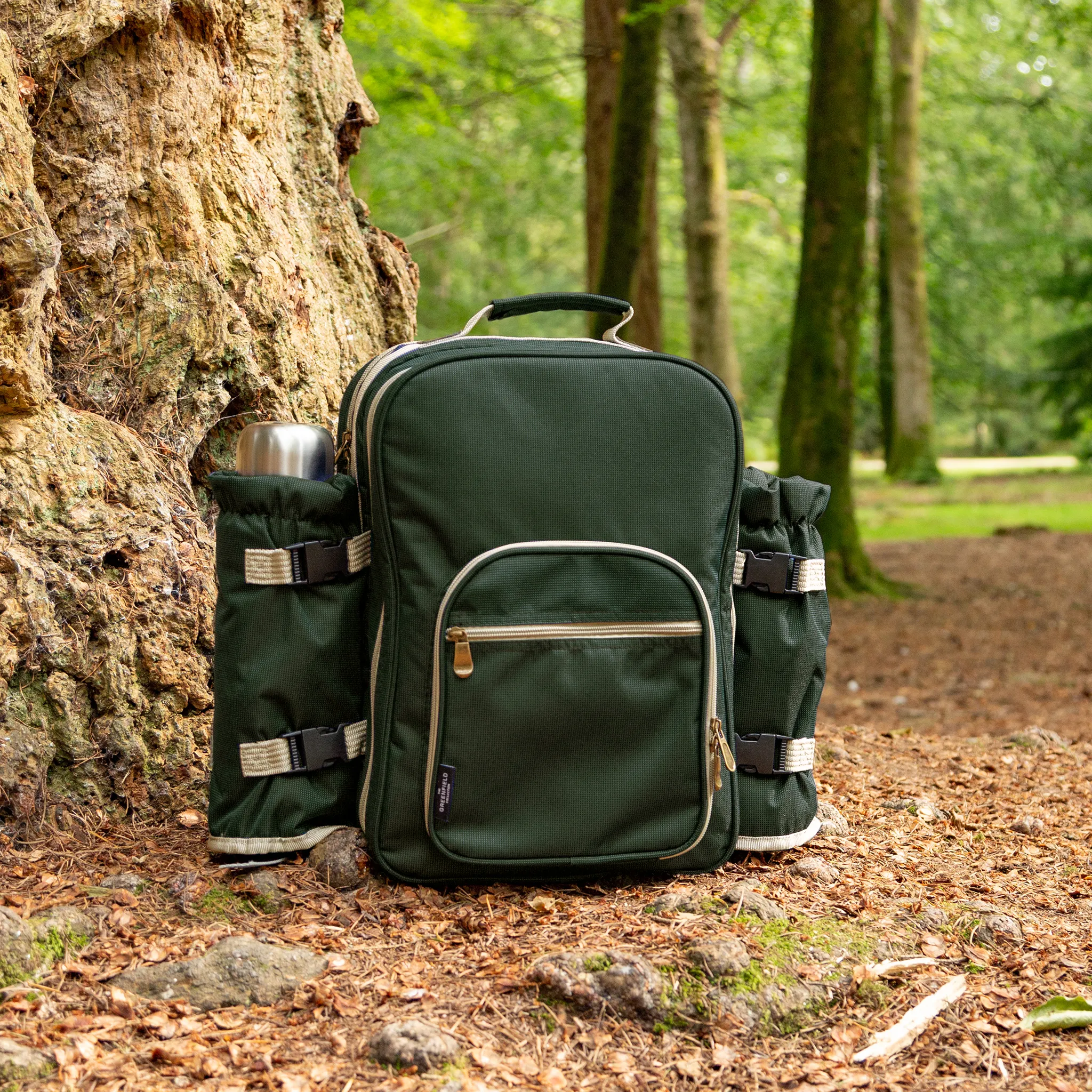 Luxury Picnic Backpack Hamper for Four People