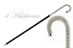 Luxury Walking stick Encrusted with hundreds Crystals