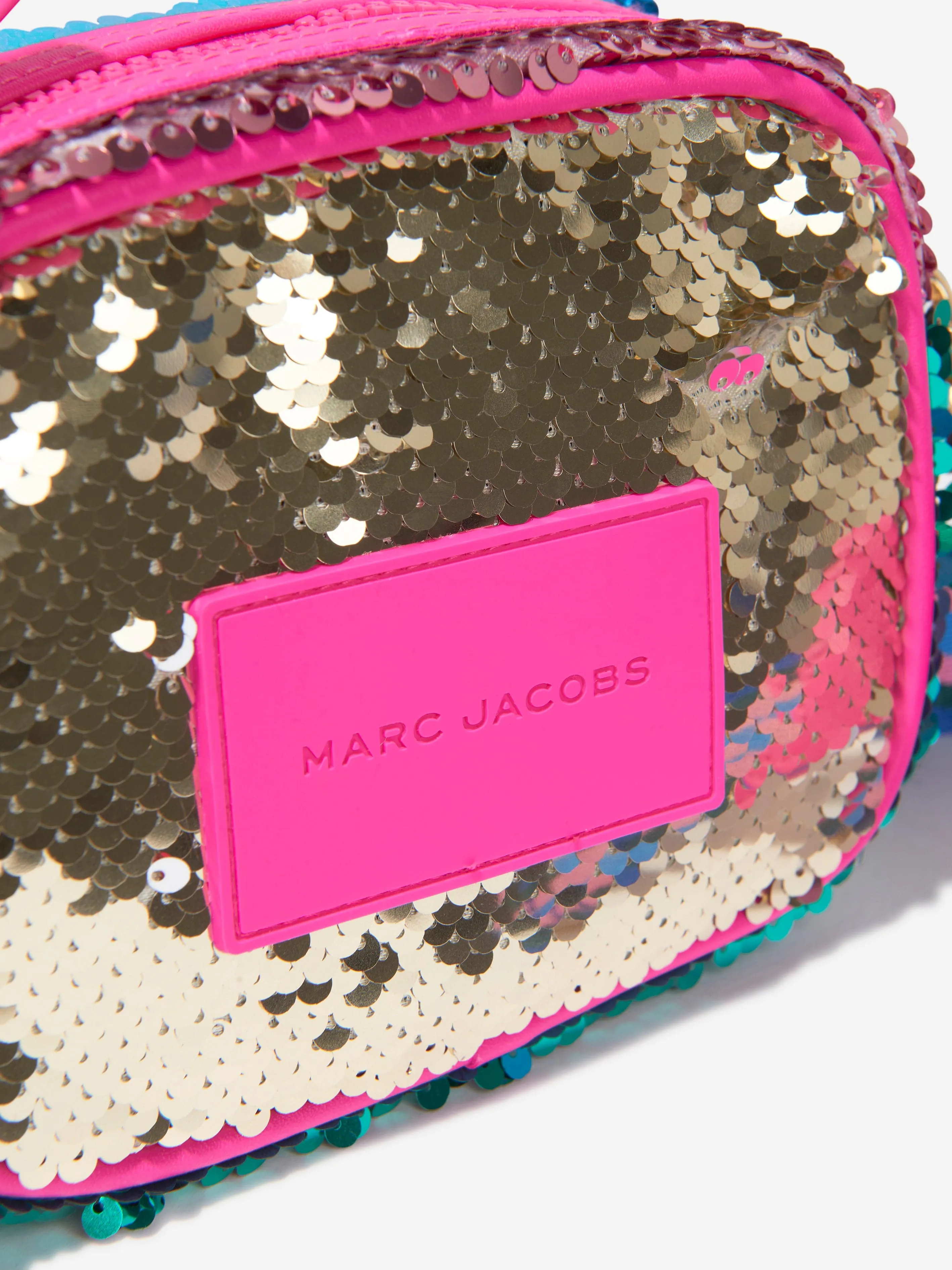 MARC JACOBS Girls Sequin Shoulder Bag in Multicolour