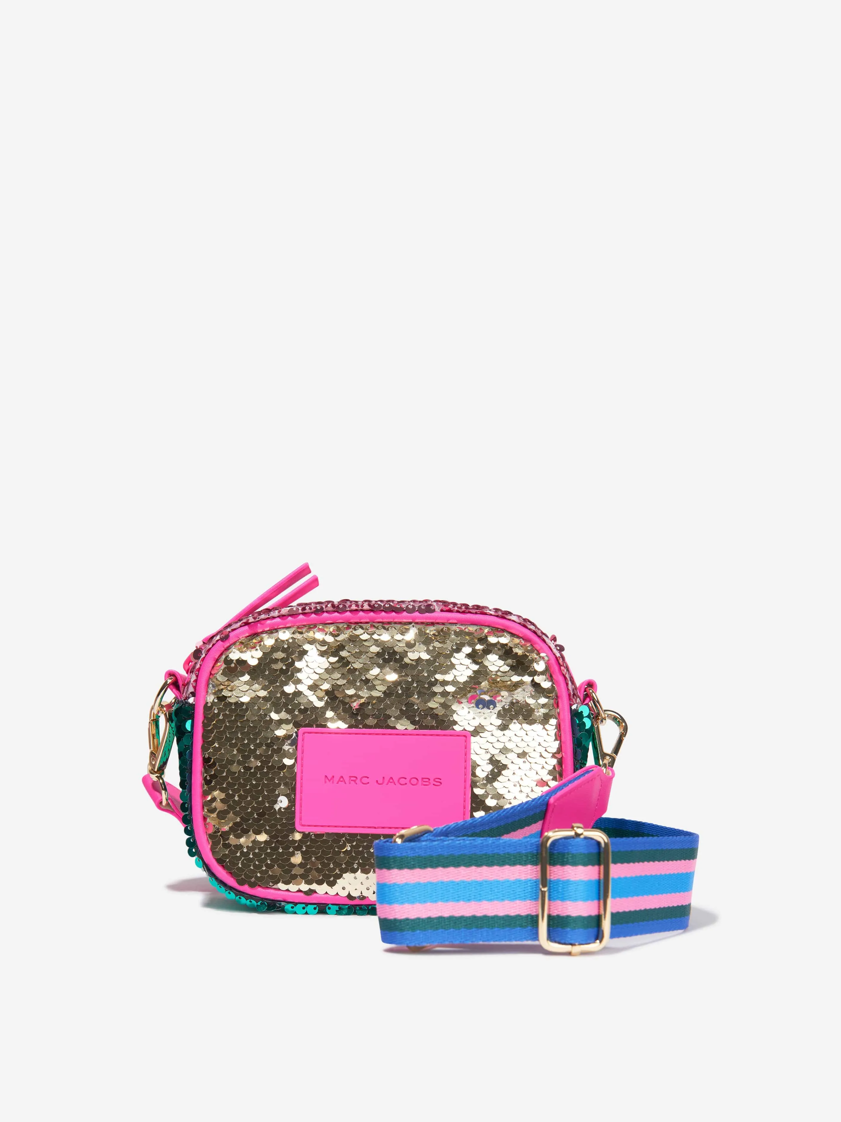 MARC JACOBS Girls Sequin Shoulder Bag in Multicolour