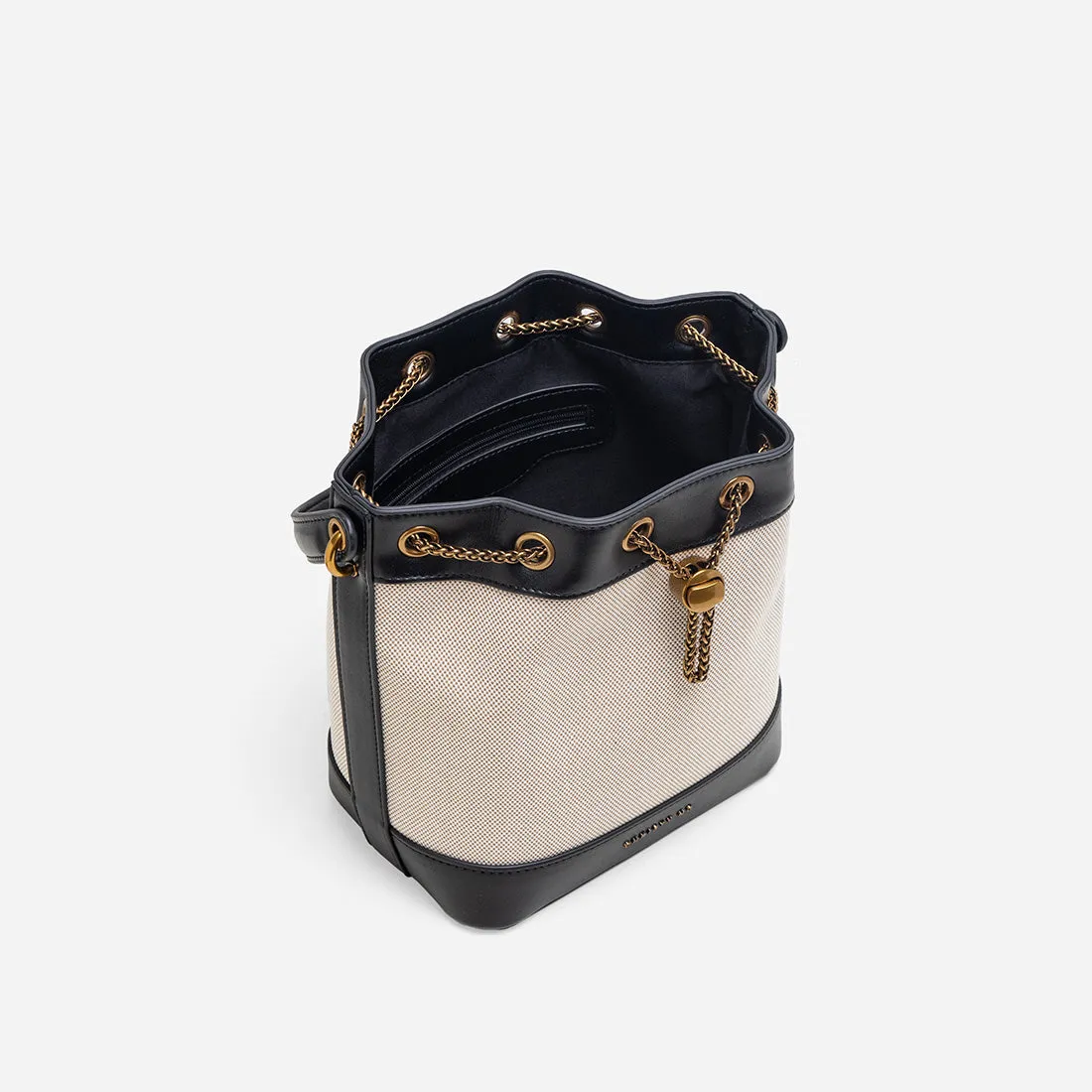 Maria Canvas Bucket Bag