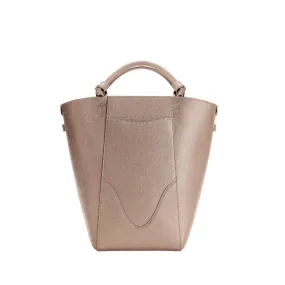 Marina Bucket Bag Latte (Luster Pebble)