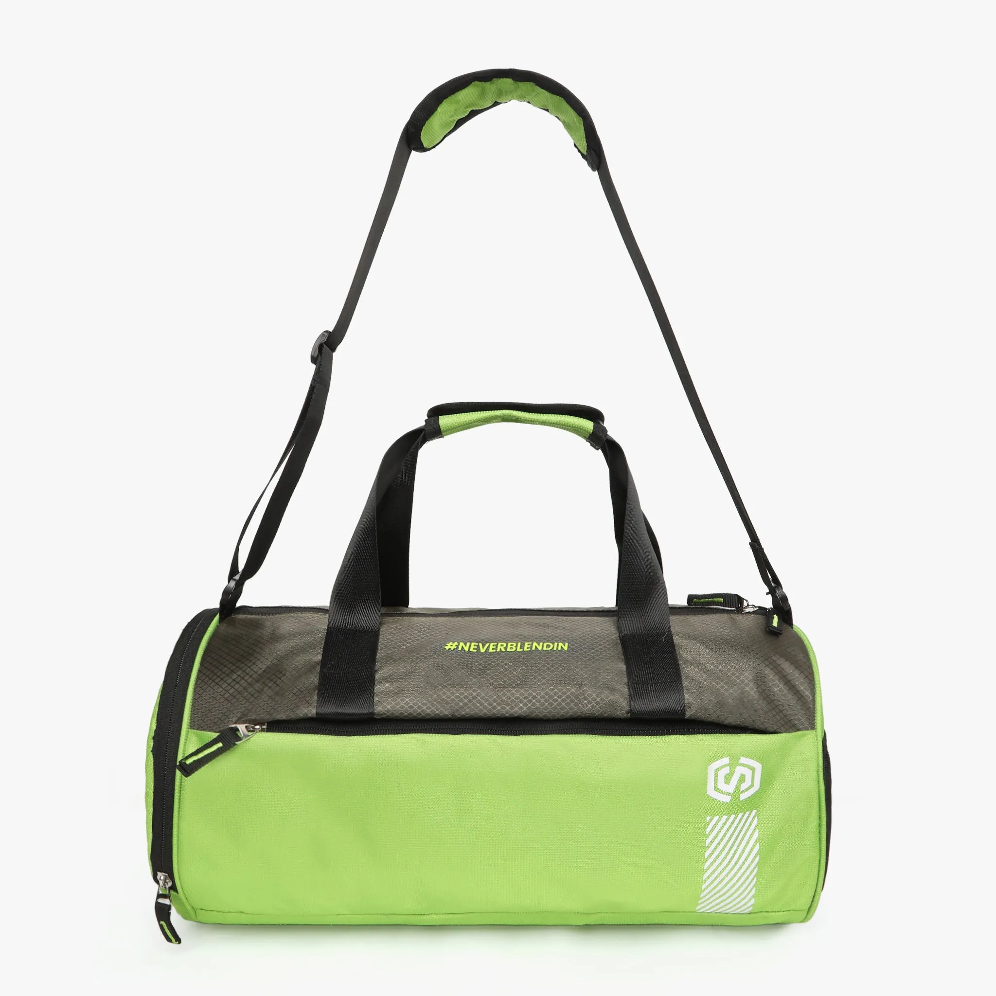 Men Solid Gym Bag