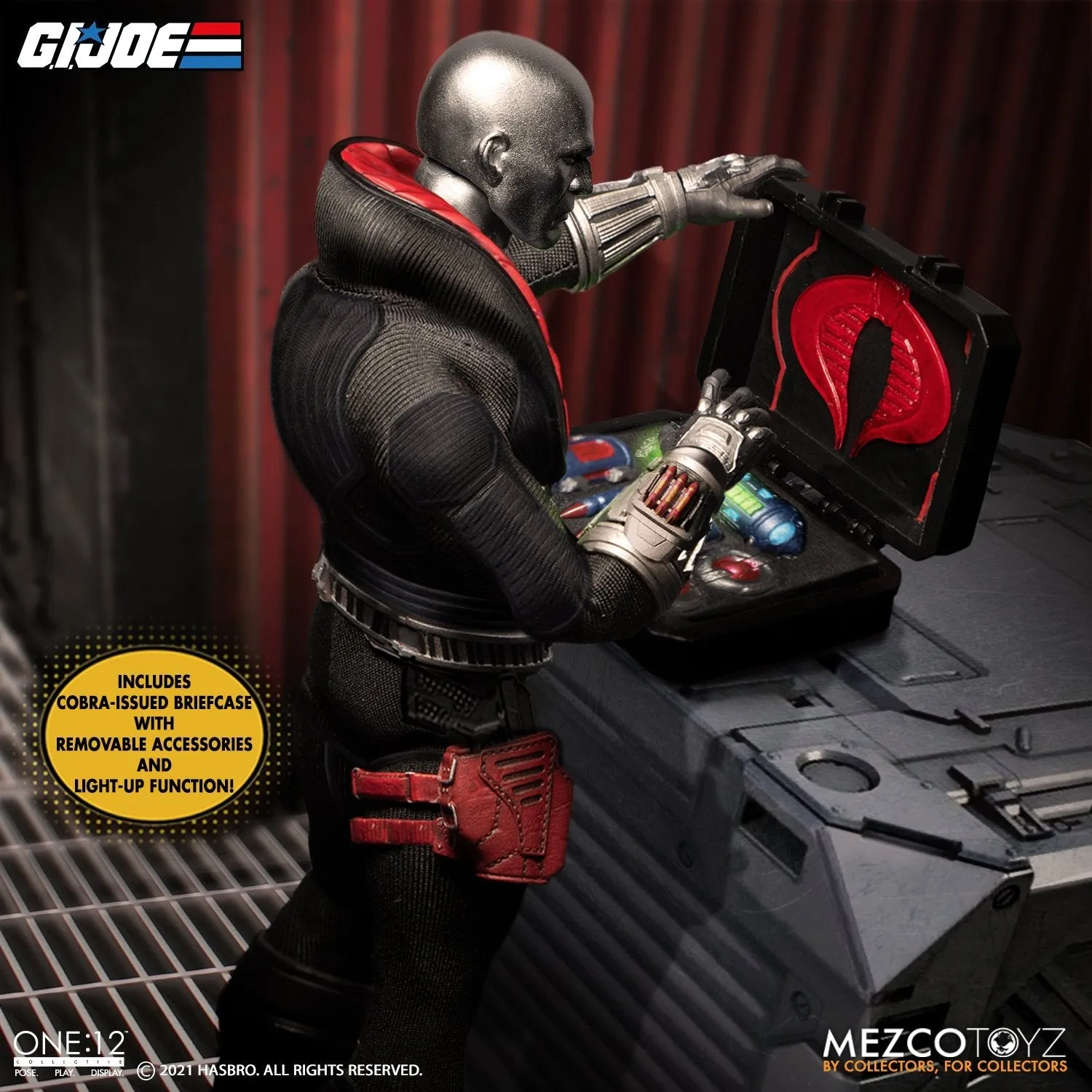 Mezco Toyz ONE:12 Collective G.I. Joe Destro Action Figure