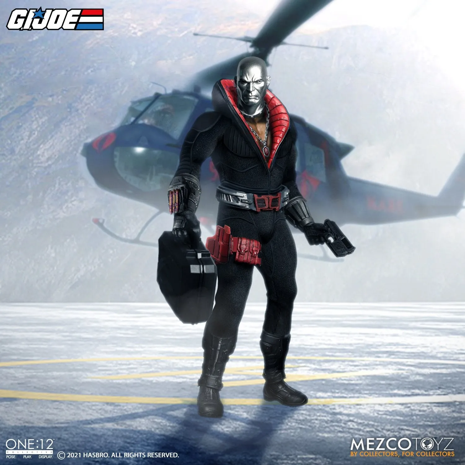 Mezco Toyz ONE:12 Collective G.I. Joe Destro Action Figure