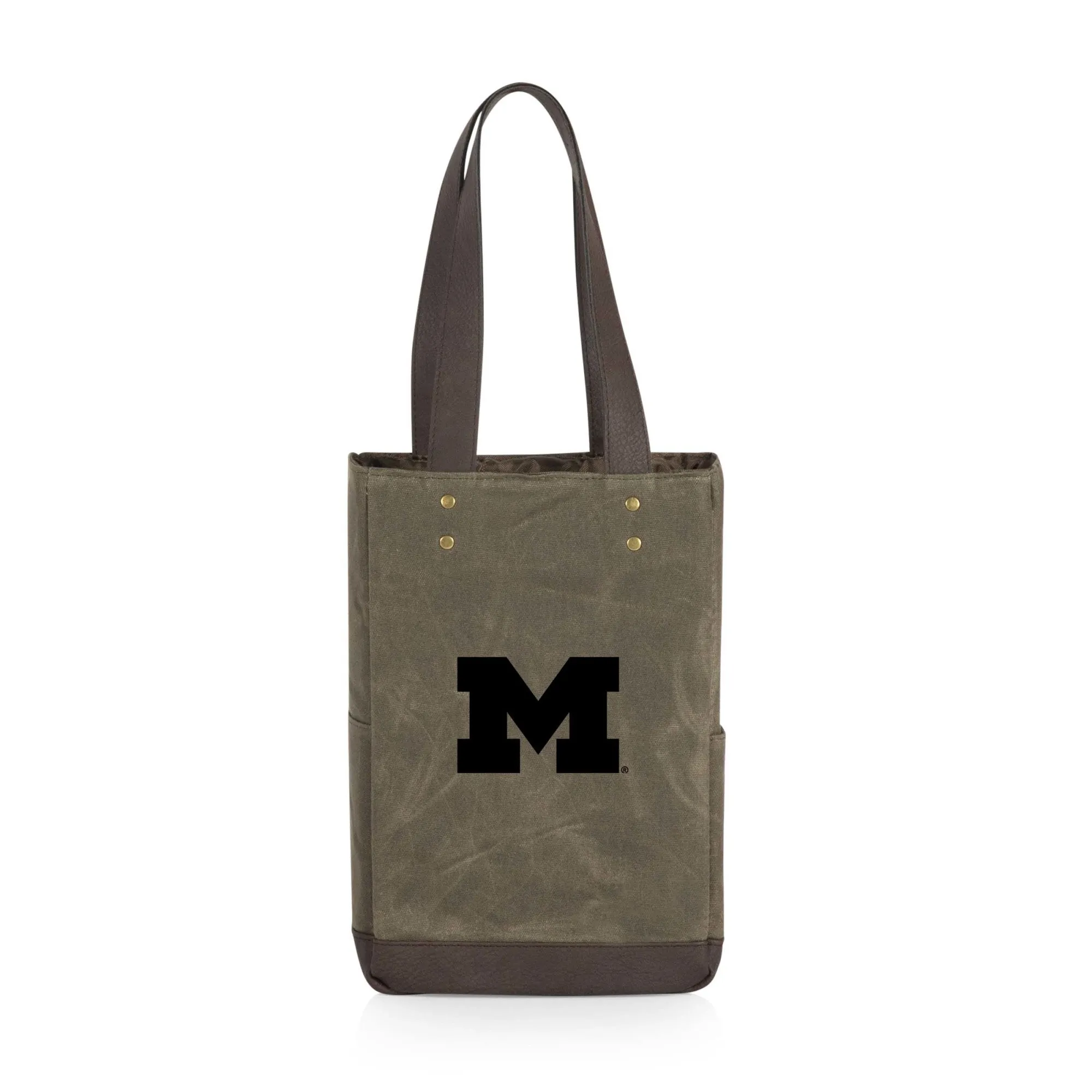 Michigan Wolverines - 2 Bottle Insulated Wine Cooler Bag