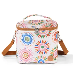 Midi Insulated Lunch Bag/Pumping Bag - Sunburst