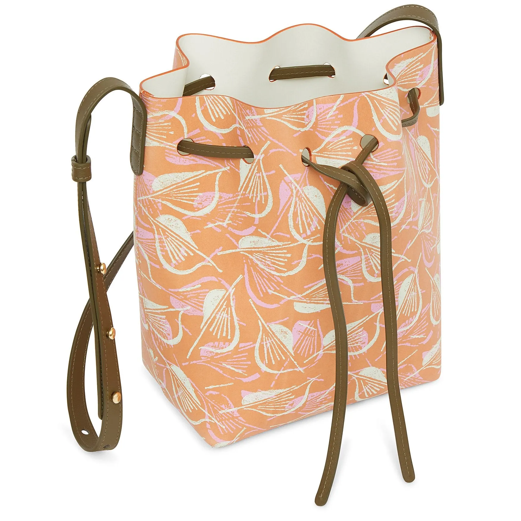 Mini Bucket Bag - Cammello Summer Print