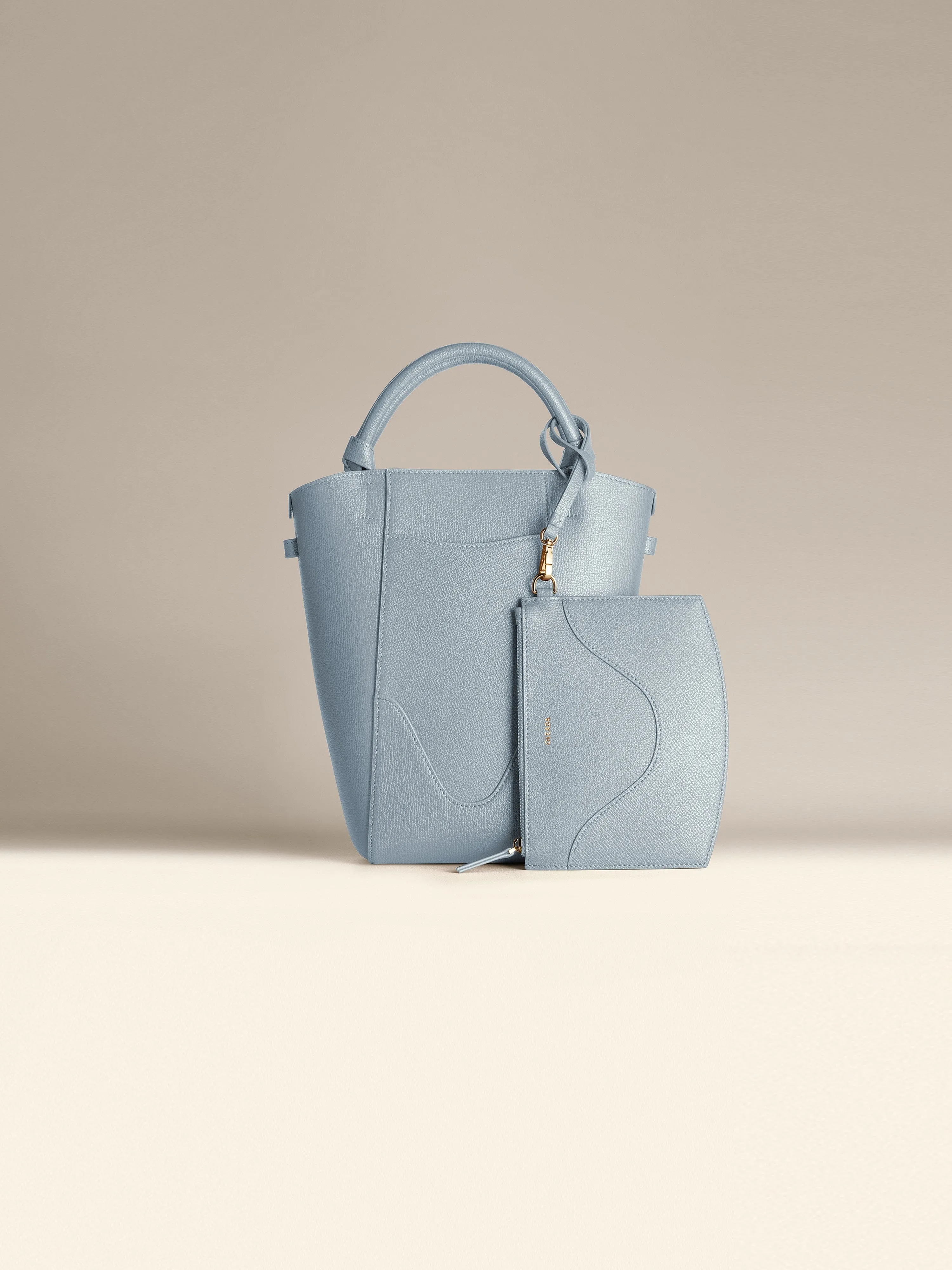 Mini Marina Bucket Bag Arctic