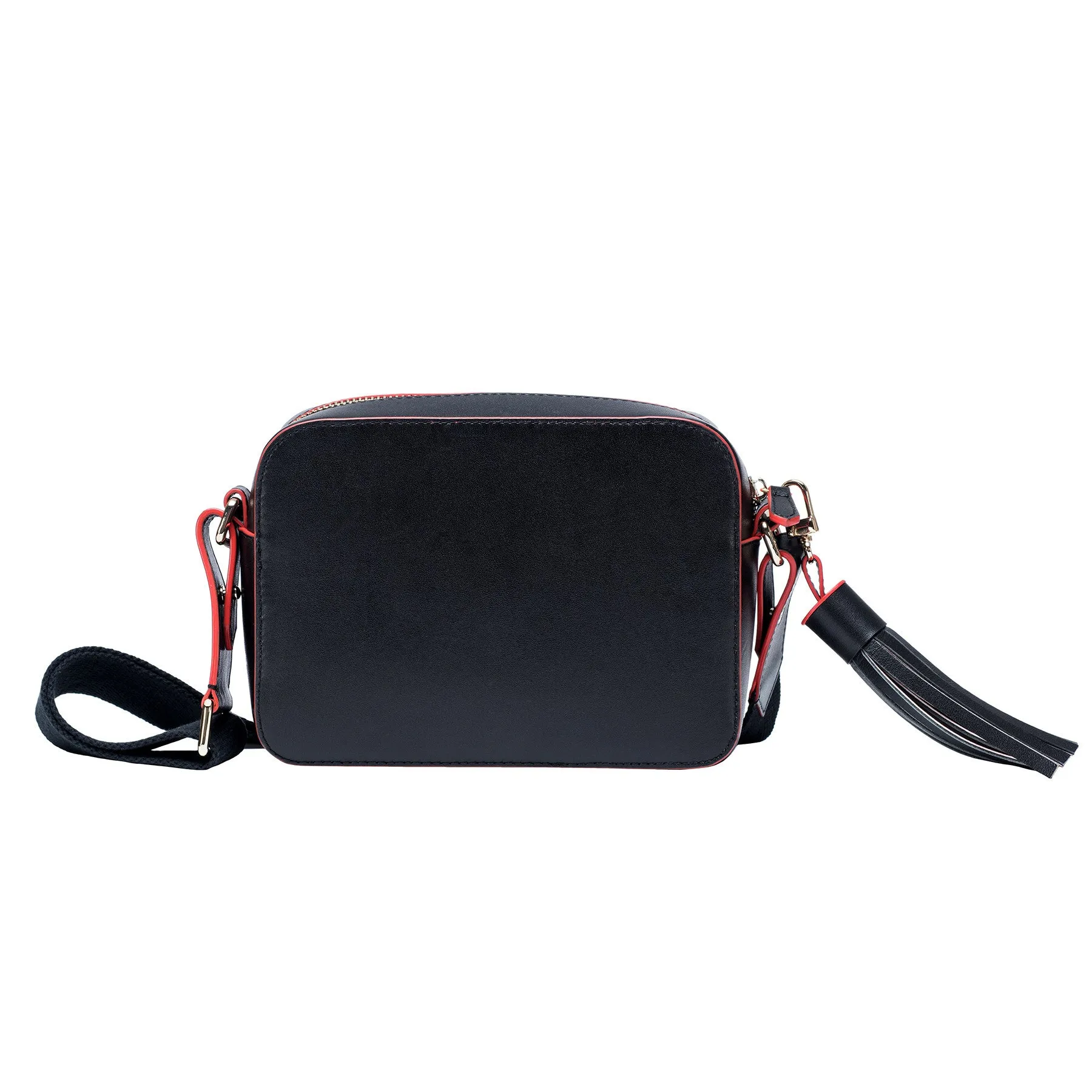 Monogram Crossbody - Black