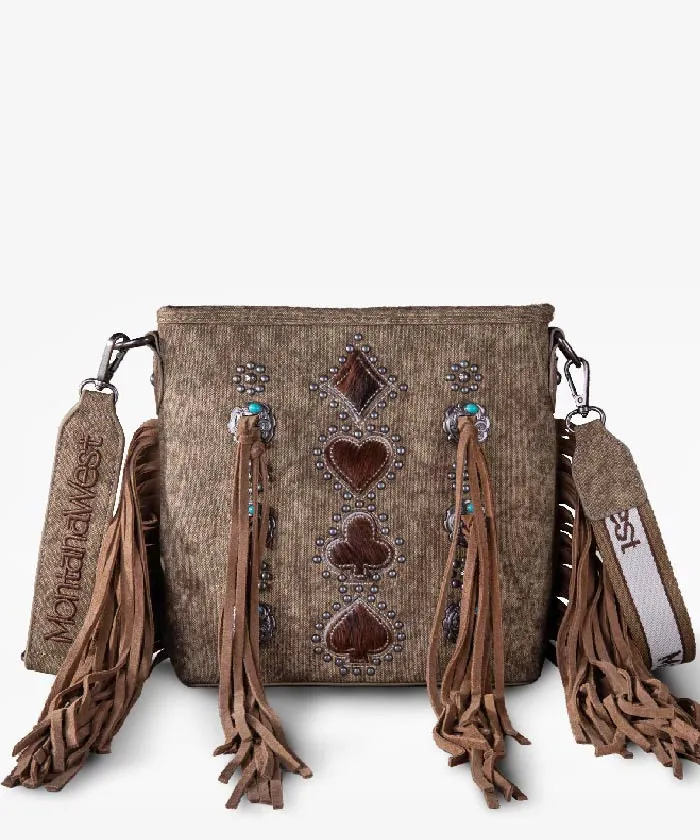 Montana West Fringe Concealed Crossbody